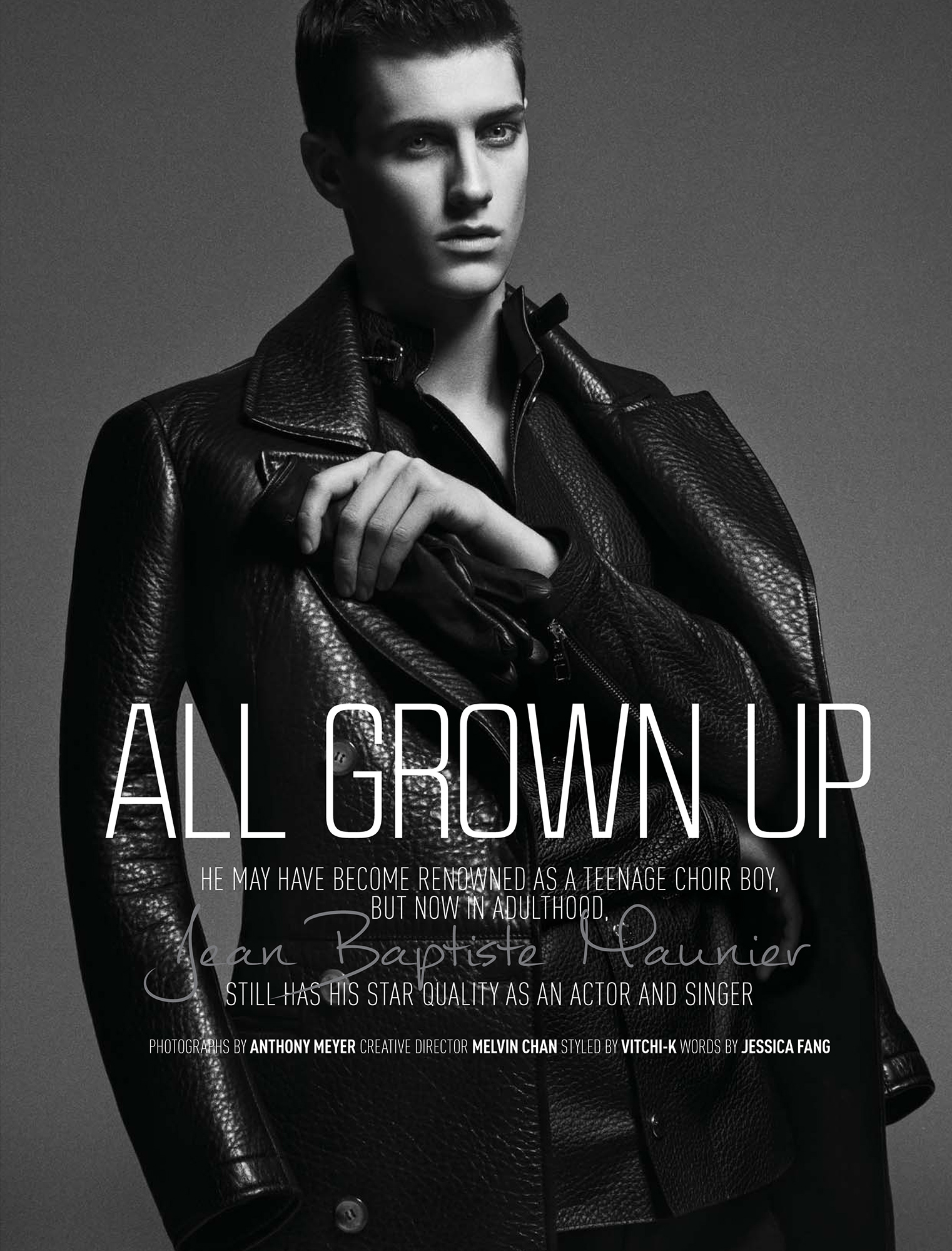 AUGUST MAN Magazine Jean-Baptiste Maunier