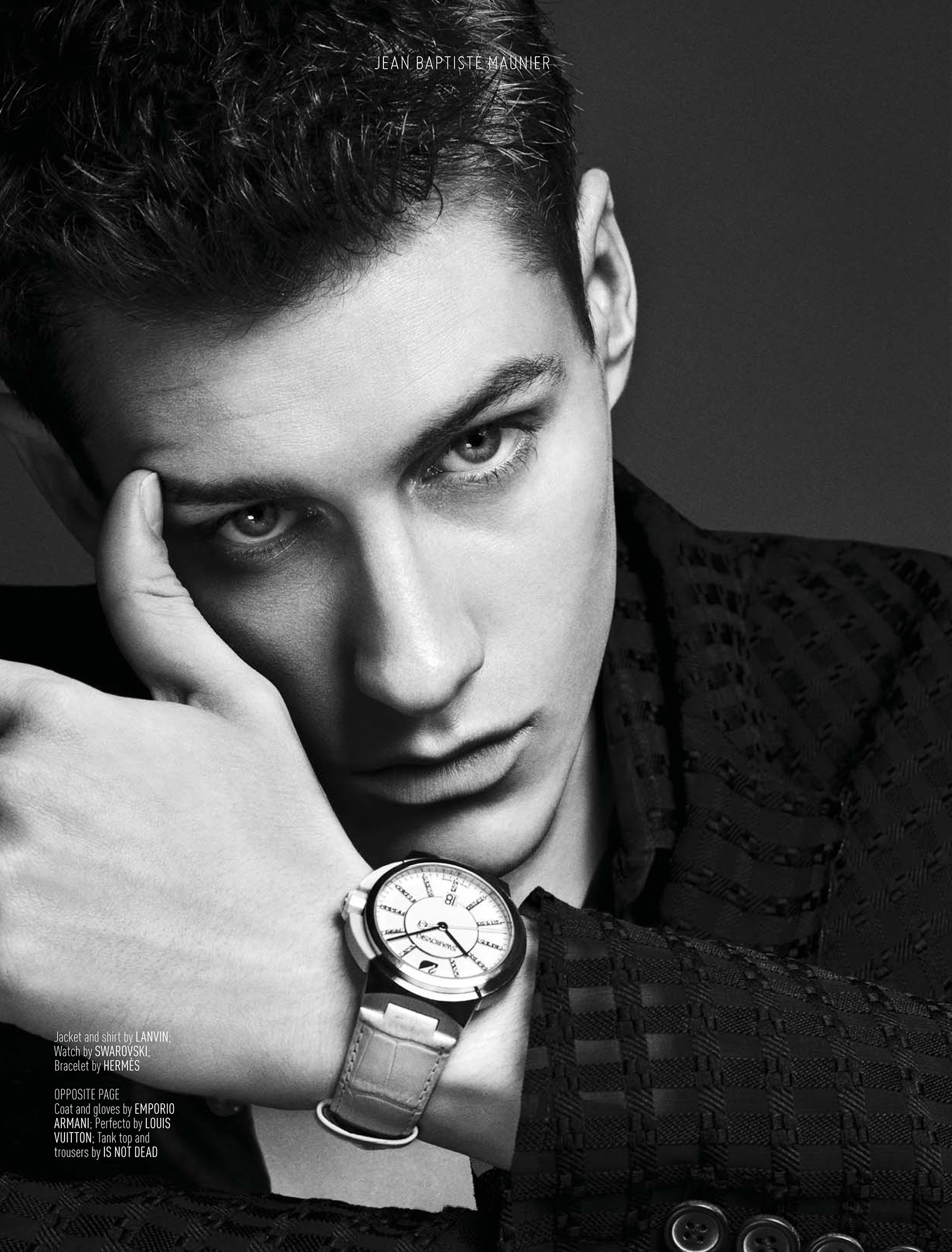 AUGUST MAN Magazine Jean-Baptiste Maunier